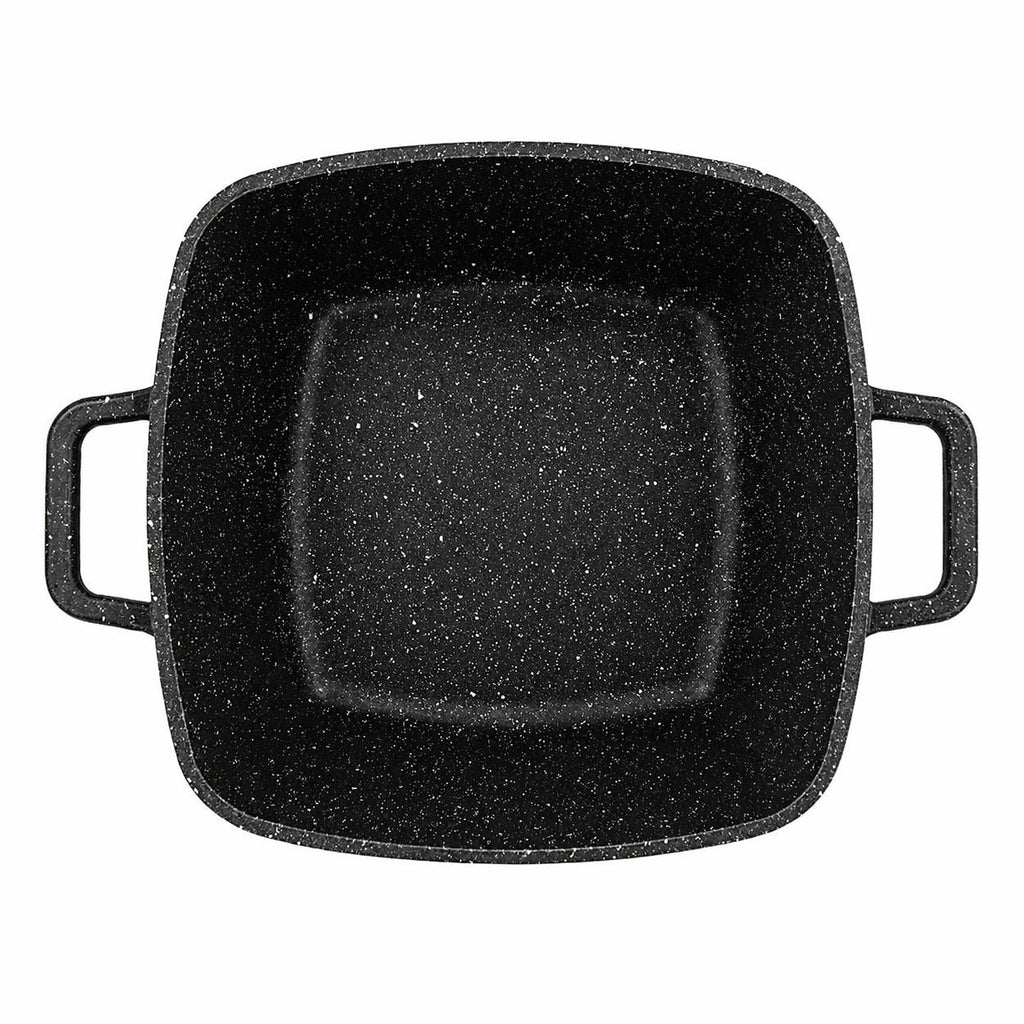 Juego de Ollas Granito 10 Piezas Antiadherente Premium  Negr
