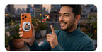 Pantalla Selfie Magnética para Celular 2.0 Recargable USB-C