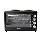 Horno Eléctrico 55 Litros  con 2 Placas 2000W + 1600W Grill