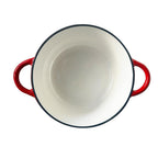 Juego de Ollas Hierro Fundido 8 piezas Apto Horno 500 °C