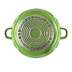 Juego de Ollas Granito 23 piezas Bateria de Cocina Verde