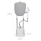 Plancha a Vapor Vertical Vaporizador con Tablero Reclinable