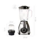 Licuadora y Titrurador 800W - Vaso Vidrio