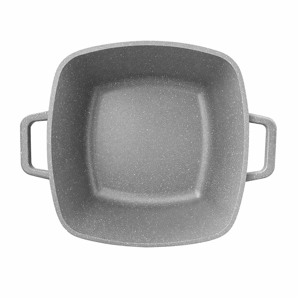Juego de Ollas Granito 10 Piezas Antiadherente Premium  Gris