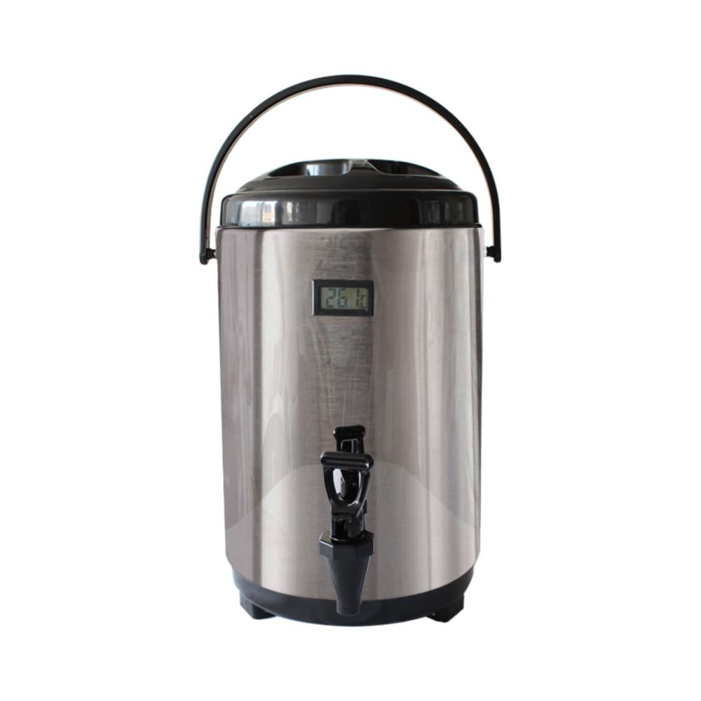 Termo Acero Inoxidable 10 litros con visor de temperatura