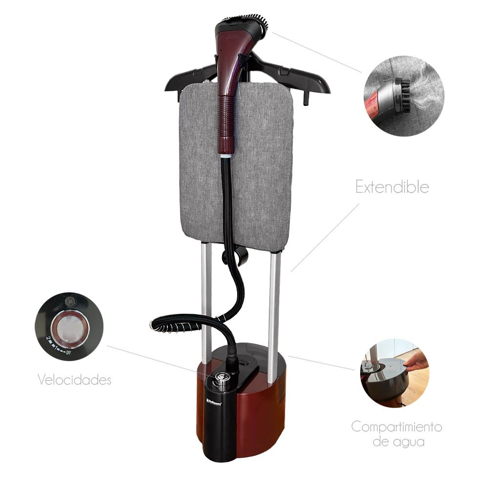 Plancha Vertical Vaporizador de Ropa 2000 watts 2 Litros