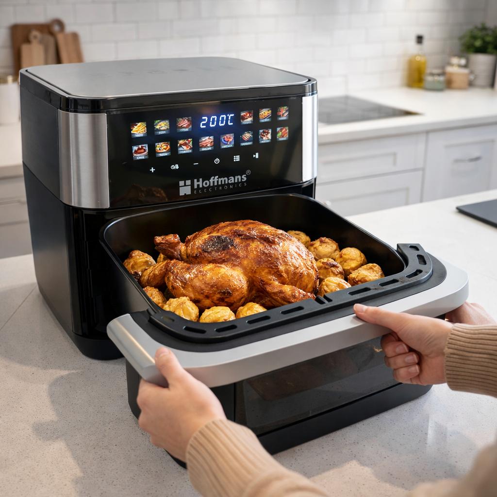 Freidora de Aire 15L Digital Horno Air Fryer  Panel Digital