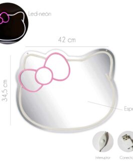 Espejo Led Neon Infantil Decorativo
