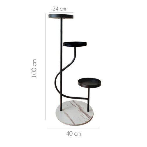 Porta Maceteros Soporte Plantas 3 niveles - Imagen 3