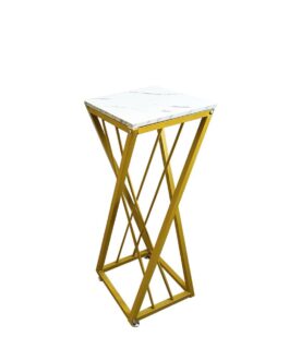Mesa Lateral Decorativa Moderna – Soporte Plantas Decoración