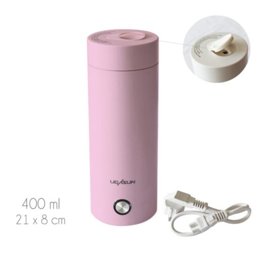 Termo Hervidor Portatil Rosado