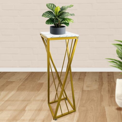 Mesa Lateral Decorativa Moderna XL – Soporte Plantas Decoración - Imagen 3