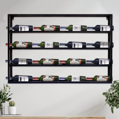 Cava de Vinos Botellero Decorativo Organizador - Imagen 3