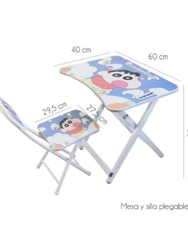 Mesa Escritorio Plegable infantil mas Silla