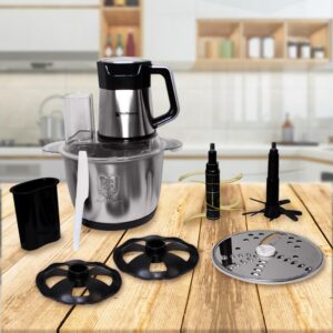 Picador cebolla Moledor Choclo 5 funciones Acero Inoxidable