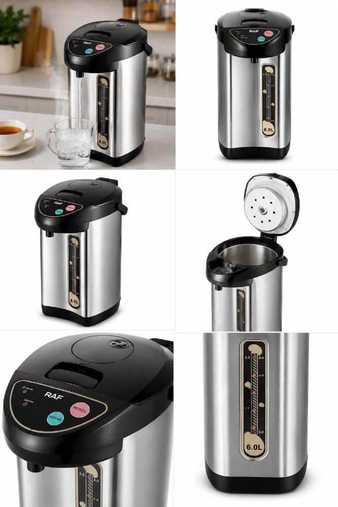 Hervidor y Termo Eléctrico 6.8 Litros Acero Inoxidable